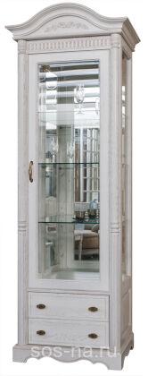 Шкаф-витрина Паола 2102 БМ670